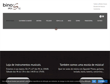Tablet Screenshot of binosmusic.com